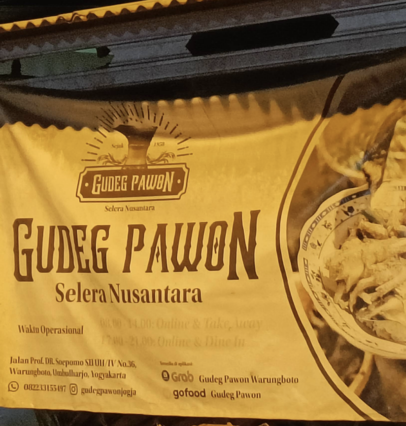 Gudeg Pawon Jogja