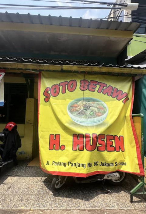 Soto Betawi Haji Husen
