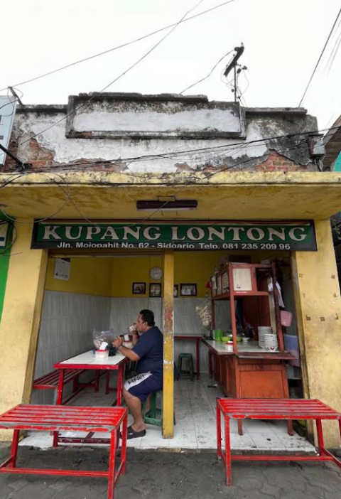 Kupang Lontong Pak Misari Sidoarjo