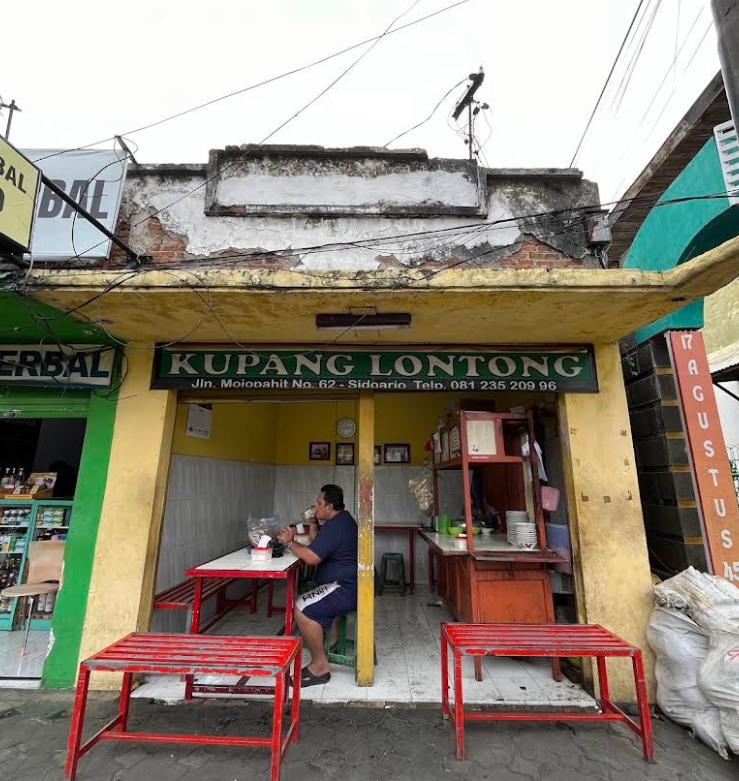 Kupang Lontong Pak Misari Sidoarjo